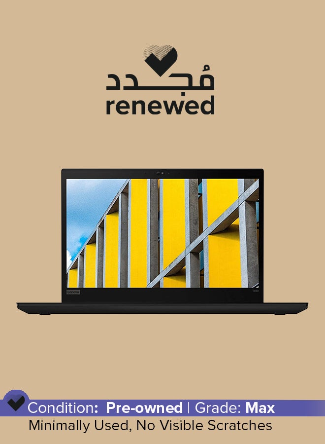 مجدد - لابتوب ثينك باد T490 بشاشه 14 بوصه، معالج انتل كور i7-8665U/ذاكره RAM 8GB/قرص SSD سعه 512GB/ويندوز 10