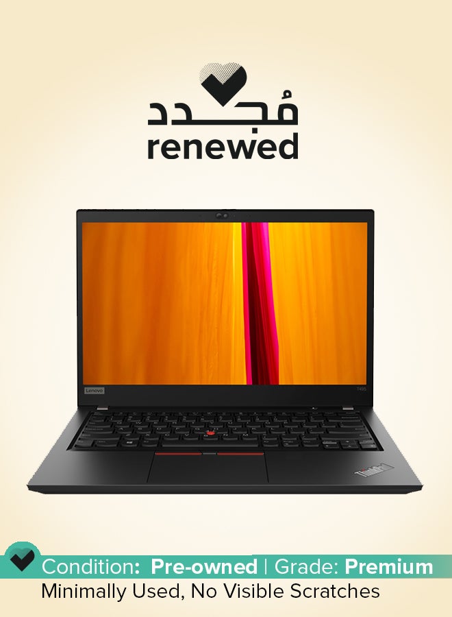 تم تجديده - كمبيوتر محمول ThinkPad T495 Pro بشاشه مقاس 14 بوصه وذاكره رسومات AMD Ryzen 7/2 جيجابايت/ذاكره الوصول العشوائي 16 جيجابايت/محرك اقراص SSD سعه 256 جيجابايت/Windows 10 Pro
