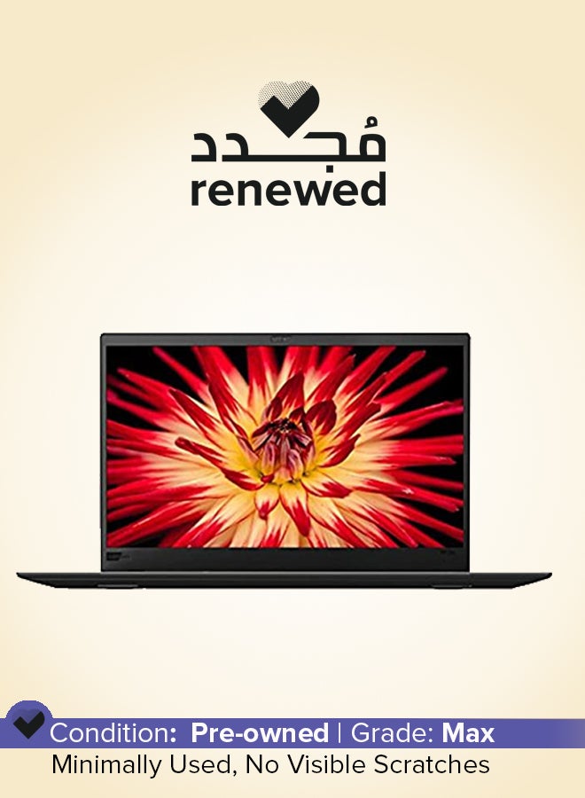 تم تجديده - كمبيوتر محمول Thinkpad x1 Carbon G6 بشاشه مقاس 14 بوصه، ومعالج Intel Core i5/الجيل الثامن/ذاكره وصول عشوائي سعتها 8 جيجابايت/محرك اقراص SSD سعه 256 بوصه/بطاقه رسومات Intel HD