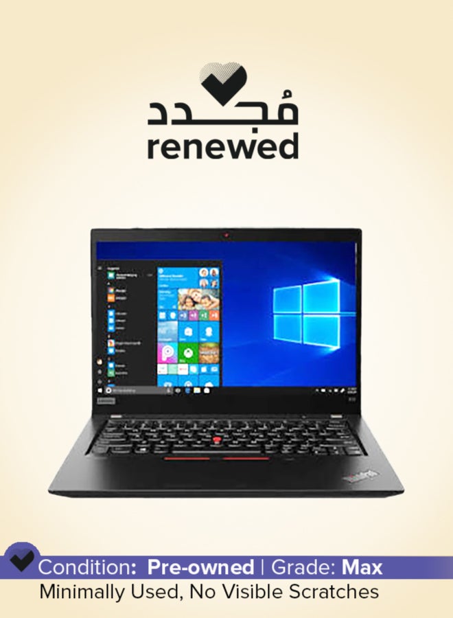 Renewed -Thinkpad X13 Laptop With Bag & Flash Drive, Antivirus/Full HD 13.3-Inch Display/Core i5-10310U/16GBRAM/256GB SSD/Intel UHD graphics/Windows 10/ English-Arabic Black English/Arabic Black