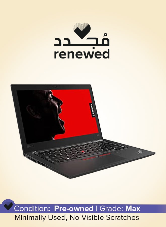 تم تجديده - كمبيوتر محمول Thinkpad X280 Slim بشاشه مقاس 12.5 بوصه، وIntel Core i5/Quad Core/7th Gen/8GB RAM/256 SSD/Windows 10 Pro