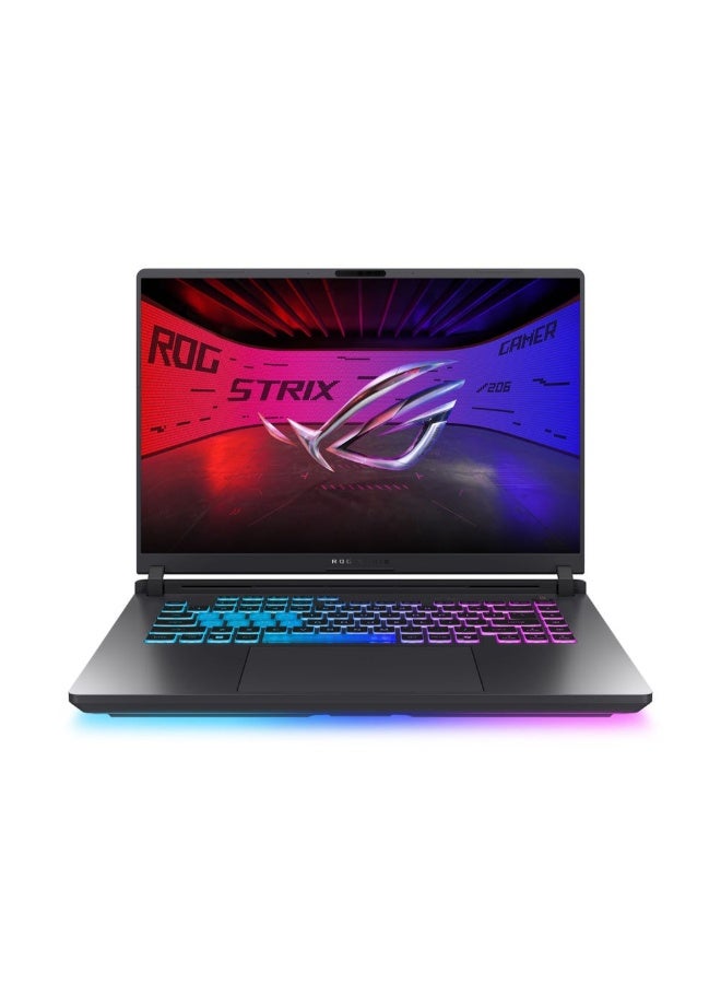 ROG Strix G16 (Upgraded Version) Gaming Laptop With 16INch Display, Core i9-14900HX Processor/16GB RAM DDR5/1TB SSD/Windows 11 Pro/8GB Nvidia GeForce RTX 5060 Graphics/ English/Arabic black