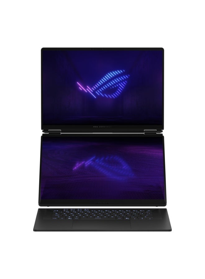 ROG Zephyrus Duo 16 Laptop With 16-Inch Display, Intel Core Ultra 9 386H Processor/64GB RAM/2TB SSD//Windows 11 Home/ English/Arabic Stellar Grey