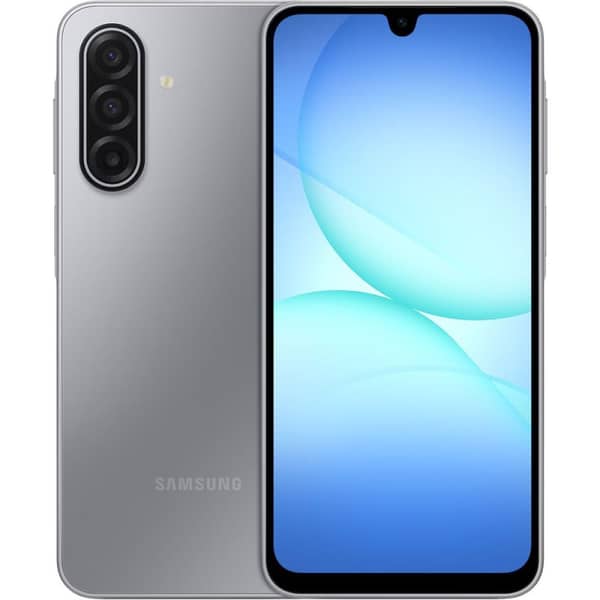 سامسونج جالكسي A17 (128 جيجابايت، 4 جيجابايت) ثنائي الشريحه يدعم 4G لون رمادي