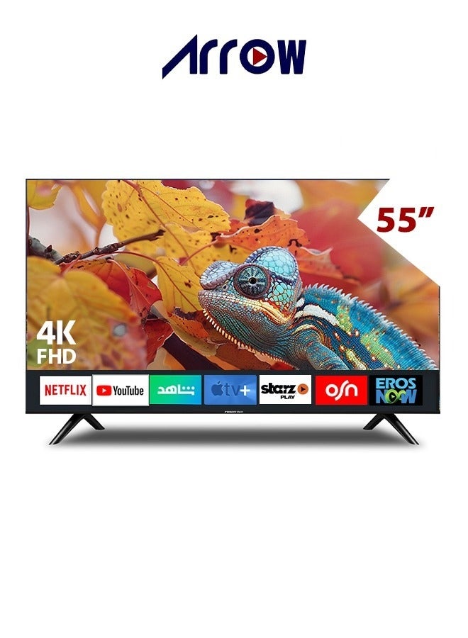 شاشه سمارت - 55 بوصه - 4K FHD - نظام ويب اوس - RO-55LPW