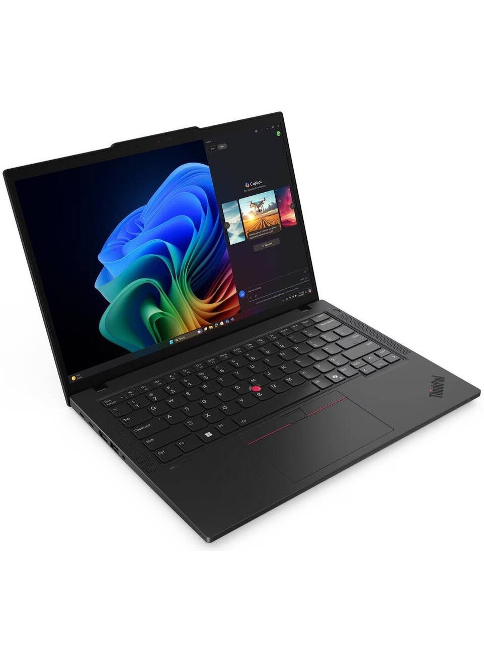 لابتوب ثينك باد T14، شاشه تعمل باللمس WUXGA مقاس 14 بوصه، معالج انتل كور الترا 7-255U، 16 جيجابايت رام، 512 جيجابايت SSD، رسومات انتل