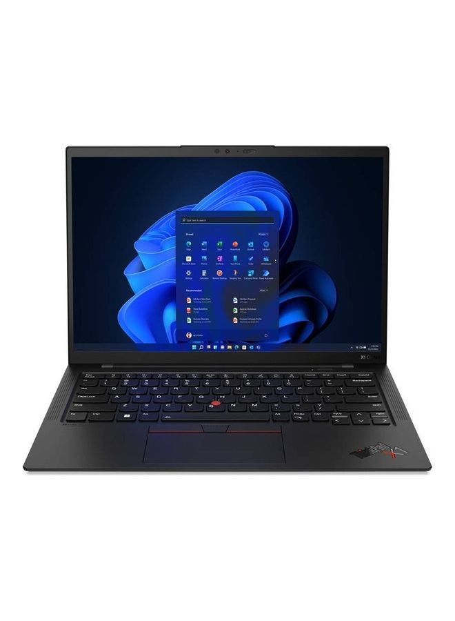 ThinkPad X1 Carbon Gen10INtel Core i7-1260P 16GB DDR5 512GB SSD مدمج Intel Iris Xe Graphics 14.0 بوصه 2.8K OLED SDR 400nits/HDR 500nits، 100% DCI-P3، Fibocom L860-GL انجليزي/عربي اسود