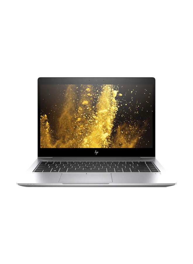 لابتوب ايليت بوك 840 G5 بشاشه مقاس 14 بوصه ومعالج كور i5 وذاكره رام سعه 8 جيجابايت ومحرك اقراص SSD سعه 256 جيجابايت وبطاقه رسومات انتل فائقه الوضوح 620 فضي