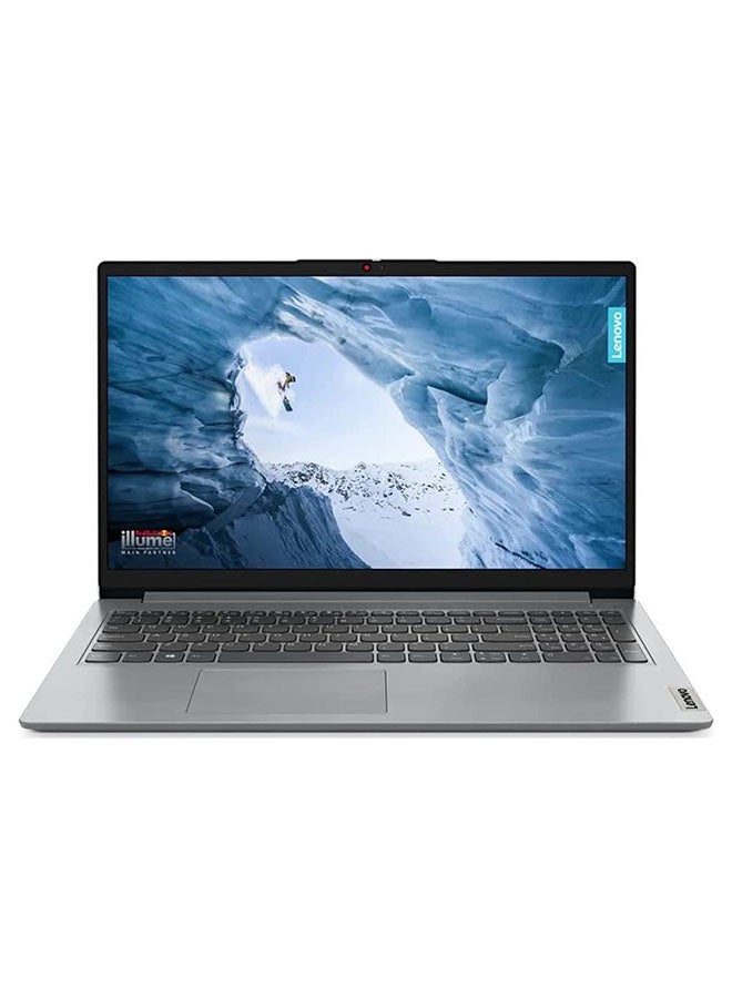IdeaPad 1 15AMN7 بشاشه FHD مقاس 15.6 بوصه ومعالج AMD Ryzen 5 7520U / ذاكره وصول عشوائي سعتها 8 جيجابايت / قرص SSD سعه 512 جيجابايت / بطاقه رسومات AMD Radeon 610M مدمجه / نظام التشغيل Windows 11 Home /
