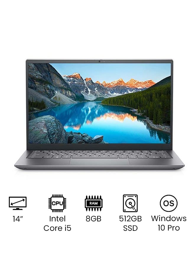 لابتوب انسبايرون 14 5410 بشاشه كامله الوضوح مقاس 14 بوصه ومعالج كور i5-11300H الجيل 11 ومحرك اقراص SSD سعه 512 جيجابايت وذاكره رام سعه 8 جيجابايت وبطاقه رسومات انتل ايريس XE ونظام التشغيل ويندوز 10 برو اللغه الانجليزيه فضي بلاتيني