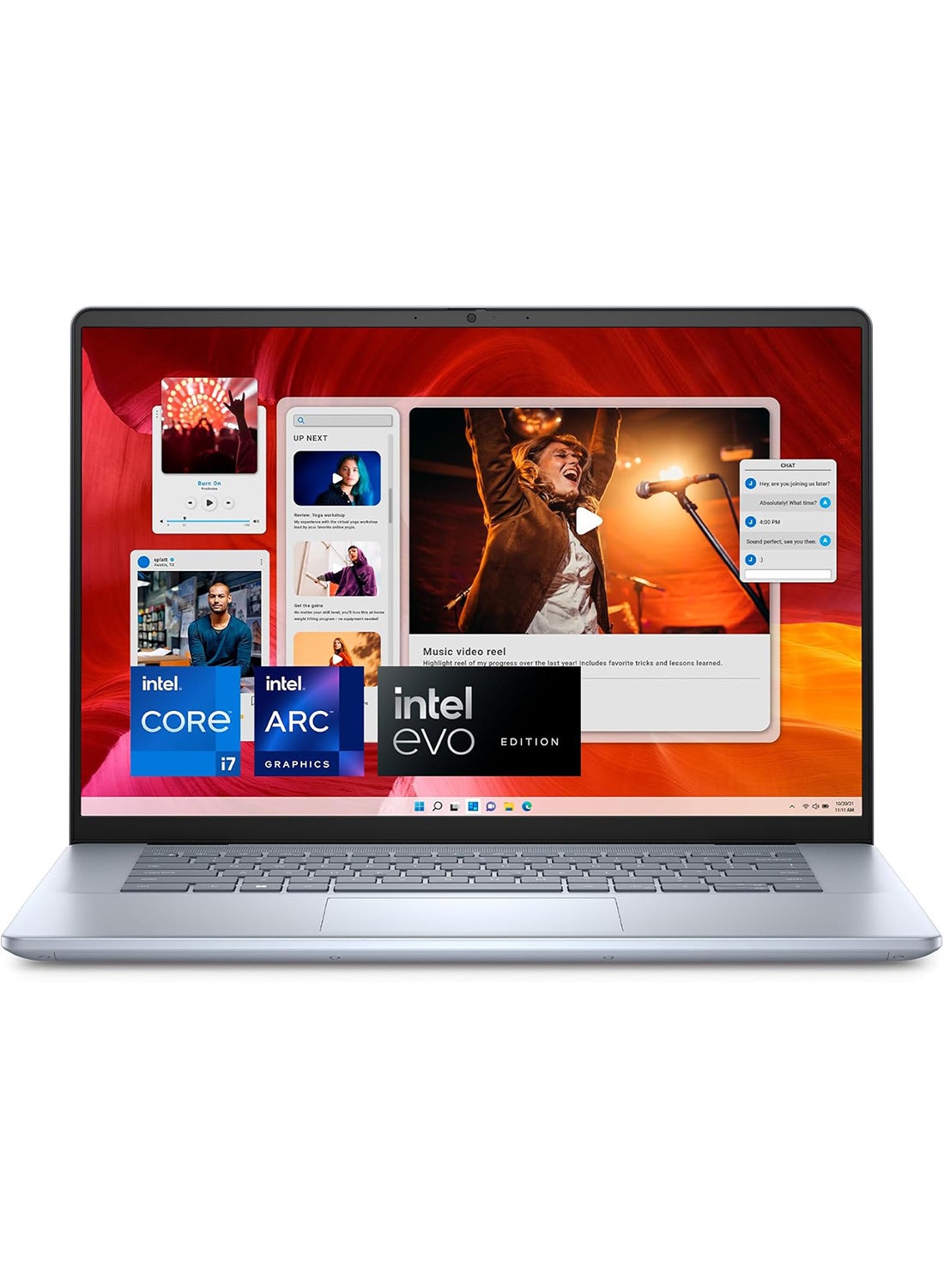 انسبيرون 16 بلس 7640 AIO مع شاشه 16 بوصه، معالج انتل كور الترا 7 155H/16 جيجابايت رام/1 تيرابايت SSD/رسومات انتل ارك/ويندوز 11 برو