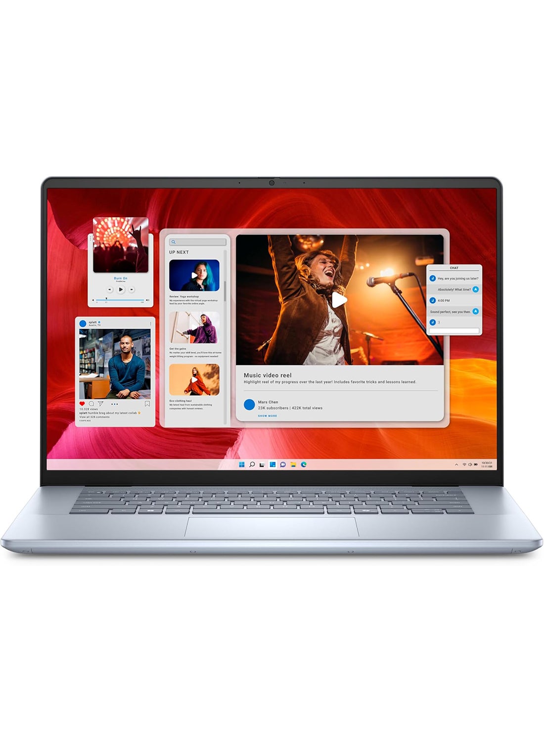 انسبيرون 7640 AIO مع شاشه 16 بوصه، معالج انتل كور الترا 7 155H/32 جيجابايت RAM/1 تيرابايت SSD/رسومات انتل ارك/ويندوز 11 هوم
