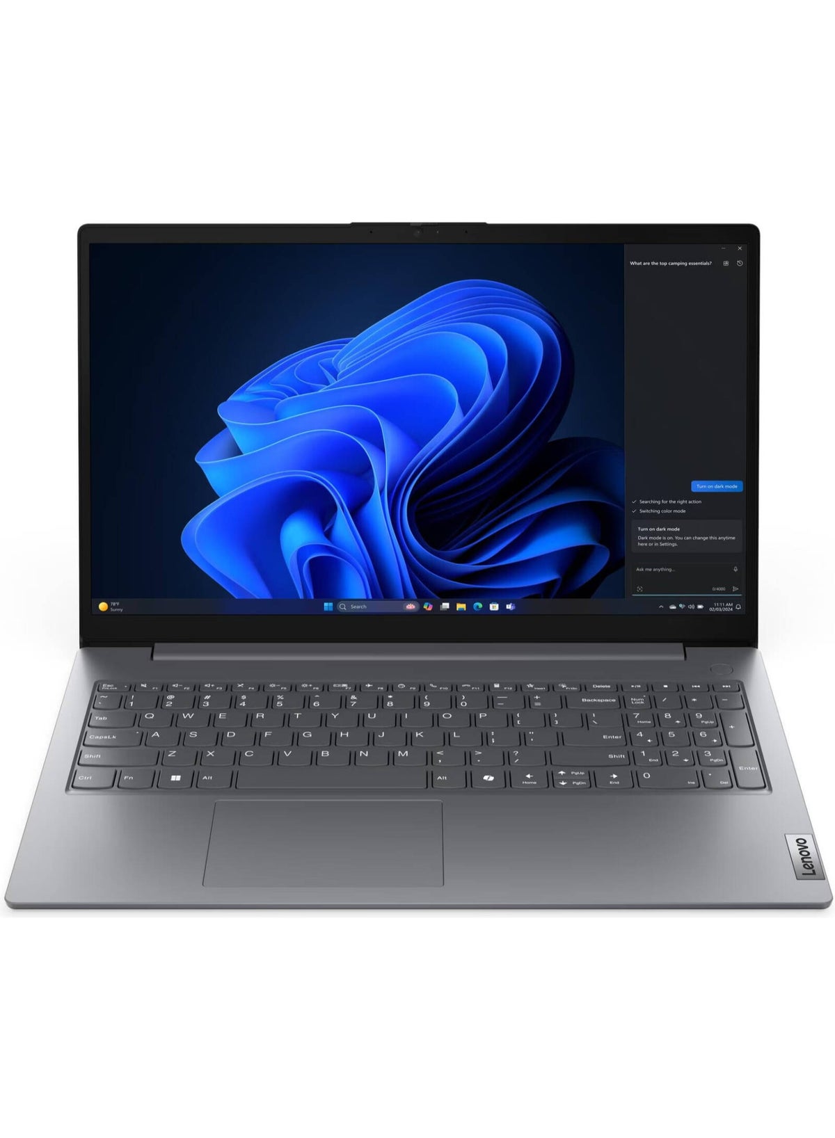 لابتوب V15 G5 IRL، شاشه FHD TN بحجم 15.6 بوصه، معالج Intel Core i7-13620H، 16 جيجابايت RAM، 512 جيجابايت SSD، رسومات Intel UHD DOS | 83HF00EMIG
