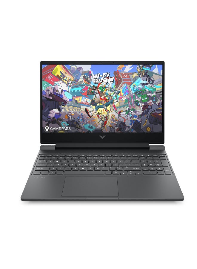 لابتوب الالعاب فيكتوس 15-fa2001nx بشاشه 15.6 بوصه بدقه Full HD (1920X1080)، مع معالج Core i7-13620H/ 24GB RAM DDR5/1TB SSD/8GB NVIDIA GeForce RTX 5060 للرسوميات/ DOS (بدون ويندوز)