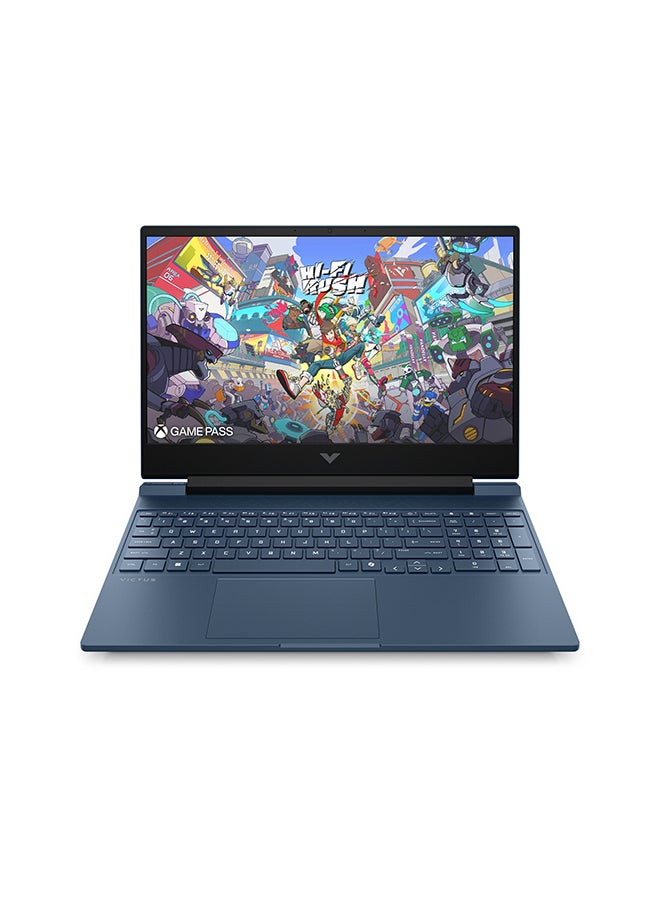 لابتوب الالعاب Victus 15-fa2011nx بشاشه 15.6 بوصه عاليه الدقه بالكامل (1920x1080)، معالج Core i5-13420H/ذاكره وصول عشوائي 16 جيجابايت DDR5/قرص صلب SSD سعه 512 جيجابايت/بطاقه رسومات Intel UHD/نظام التشغيل Windows 11 Home/ الانجليزيه/العربيه