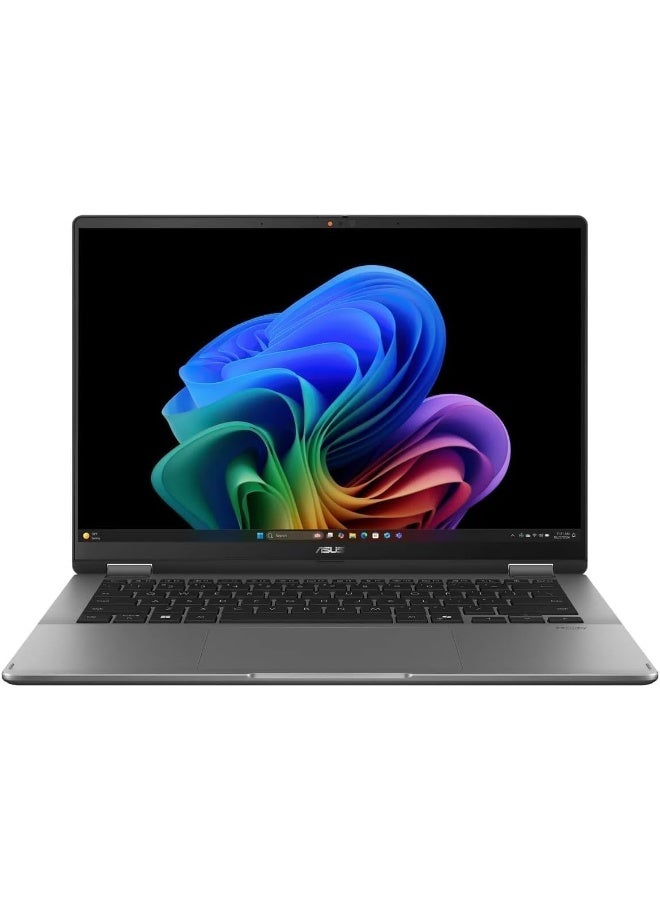 Vivobook Flip 16" OLED Touchscreen 2-in1 Laptop Copilot+ PC With 16INch OLED WUXGA (1920x1200) Touchscreen Display, Intel Core Ultra 9 386H Processor/32GB RAM DDR5/ 4TB SSD/Windows 11 Home/ , English Gray