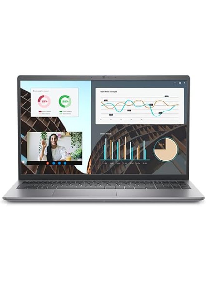 لابتوب فوسترو 3530 (اصدار مطور) بشاشه كامله الوضوح مقاس 15.6 بوصه، معالج انتل كور i7-1355U، ذاكره وصول عشوائي 16 جيجابايت، قرص صلب SSD بسعه 1 تيرابايت، معالج رسومات انتل ايريس XE، نظام تشغيل ويندوز 11 برو، لون اسود، لغه انجليزيه اللغه الانجليزيه