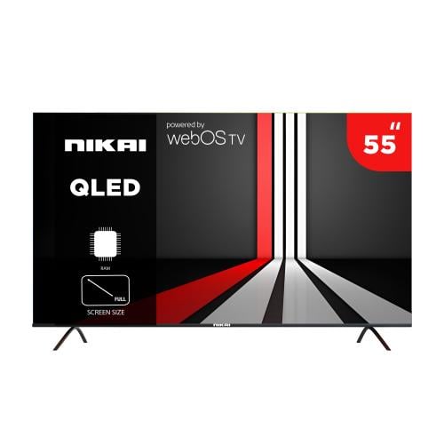 نيكاي شاشه 55 بوصه QLED ويبوس موديل NIK55MEU4QLED
